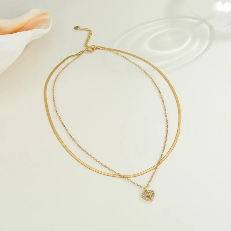 Blade Heart Necklace