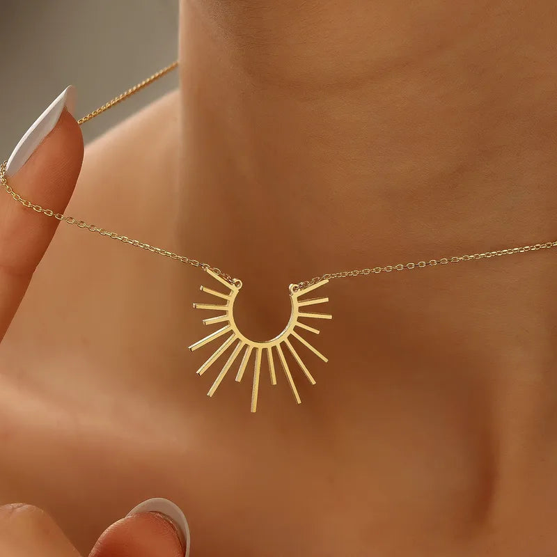 Golden Balance Necklace