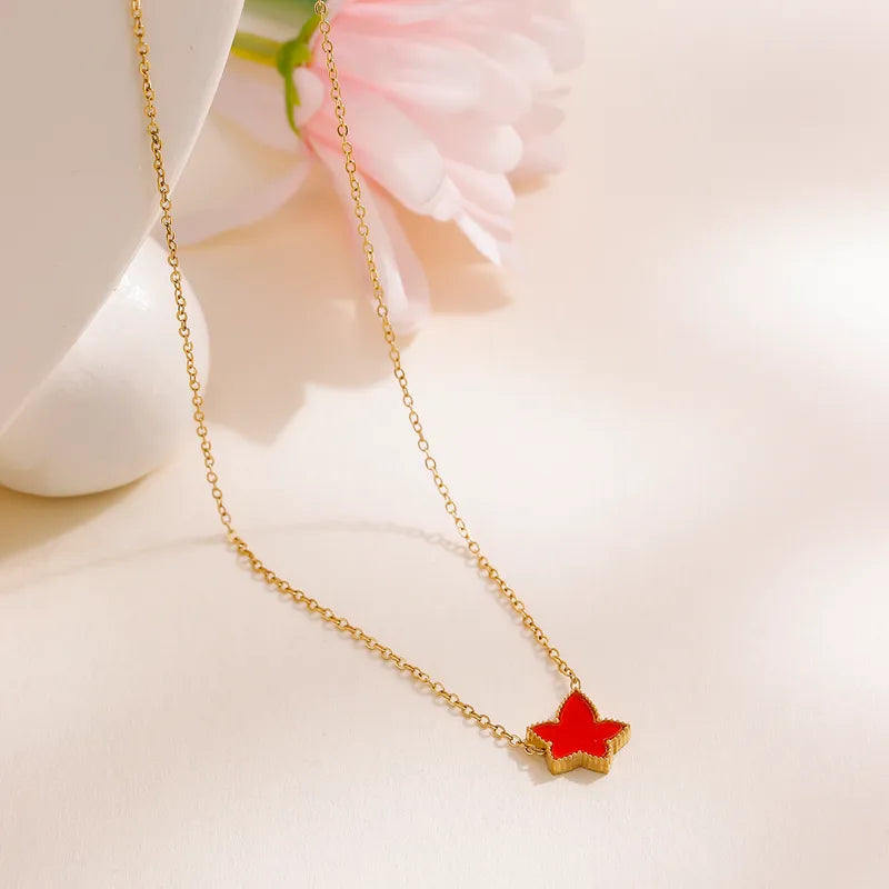 Scarlet Nova Necklace