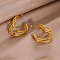 Velour Curve Earrings