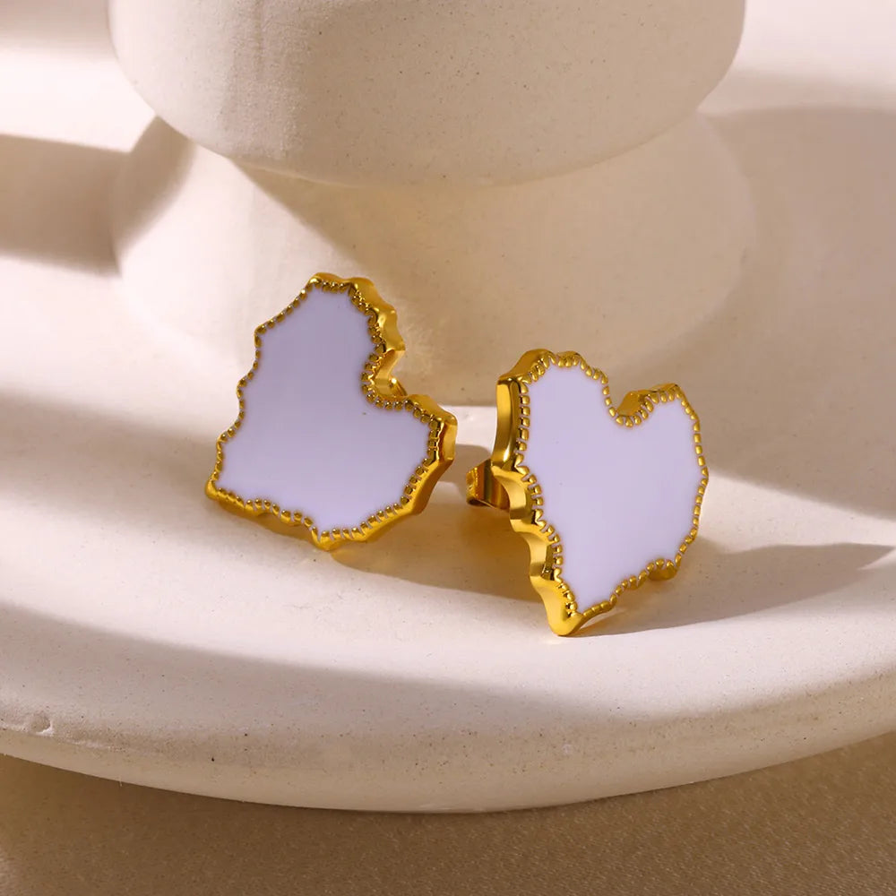 Golden Embrace Studs
