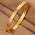 Radiant Heart Bangle