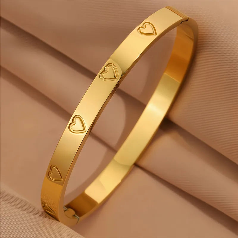 Radiant Heart Bangle