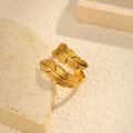 Aurelian Leaf Ring