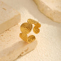 Helia Spiral Ring