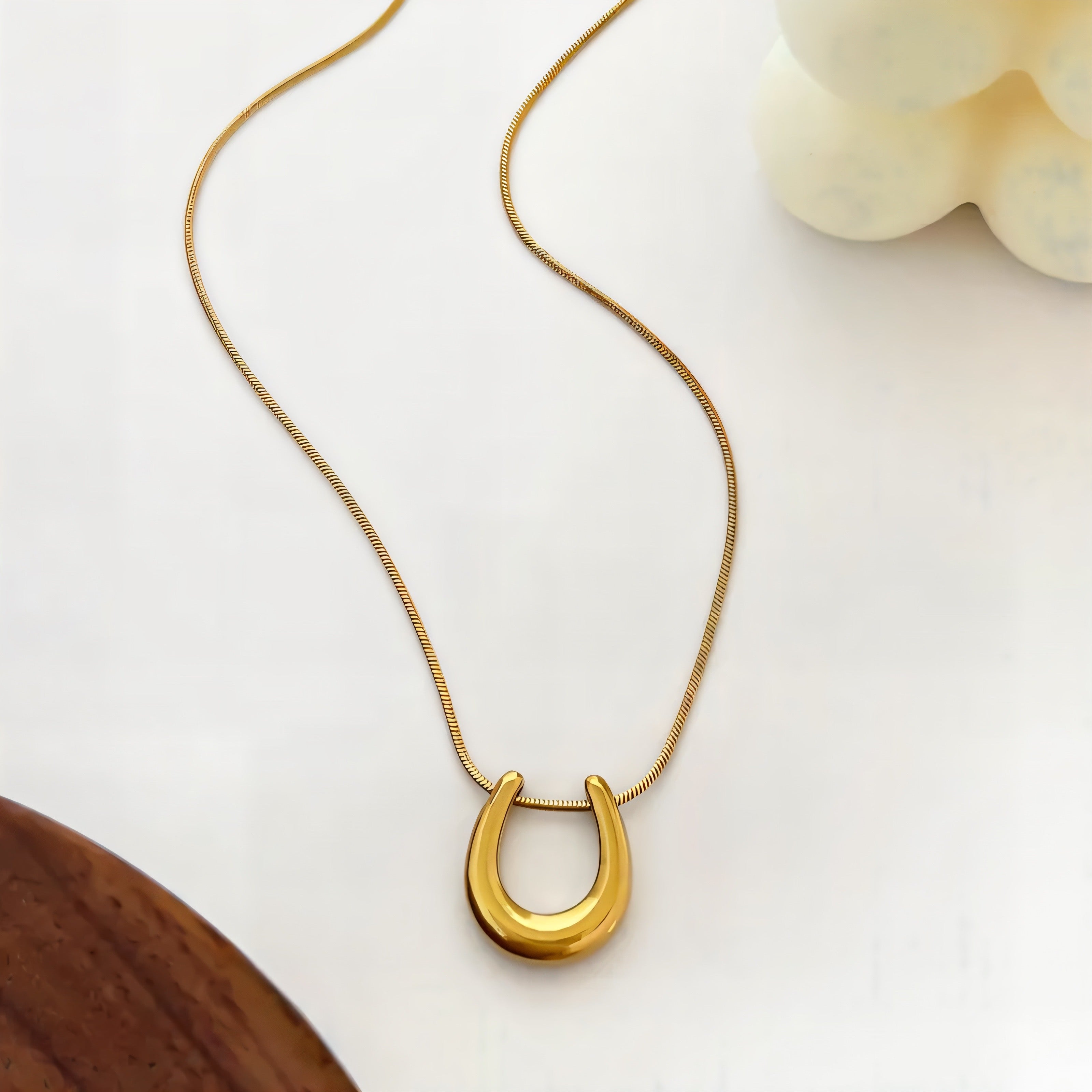 Lucky Horseshoe Necklace