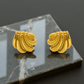 Golden Wave Earrings