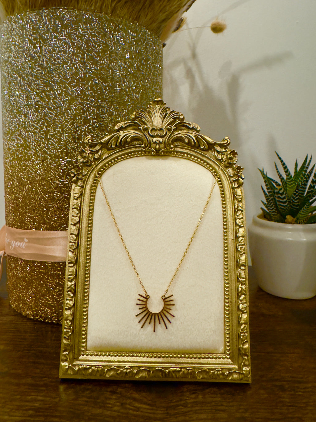 Golden Balance Necklace