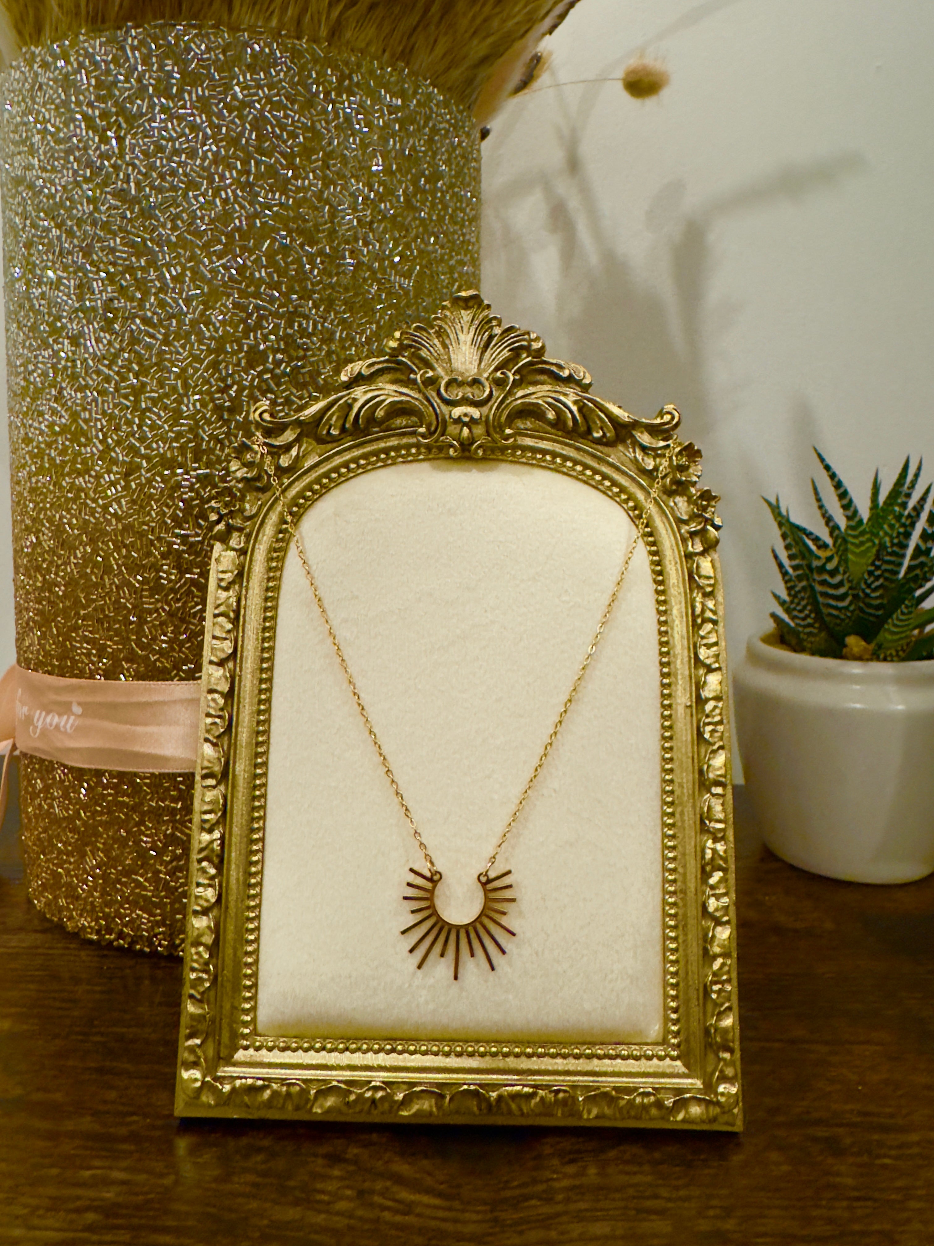 Golden Balance Necklace