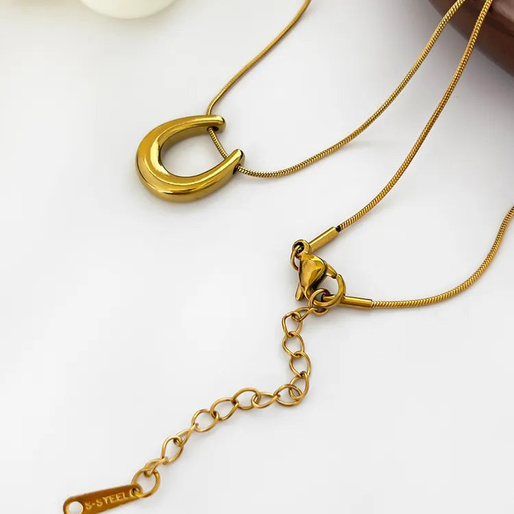 Lucky Horseshoe Necklace