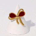 Rosette Bow Ring