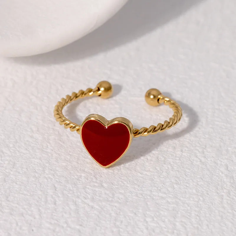 Velour Heart Ring