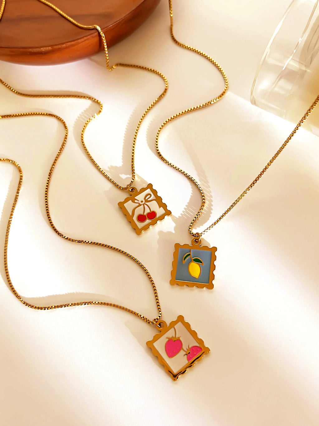 Fruit Charm Necklace